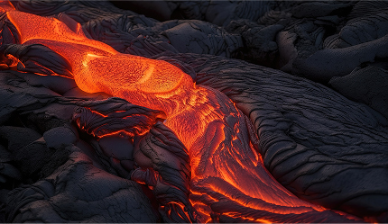 Lava flow